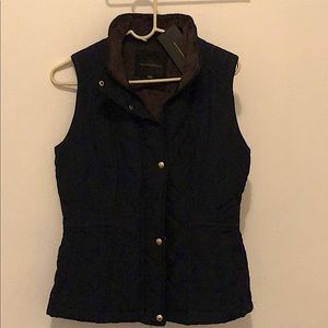 NWT Quilted navy blue winter vest Weatherproof